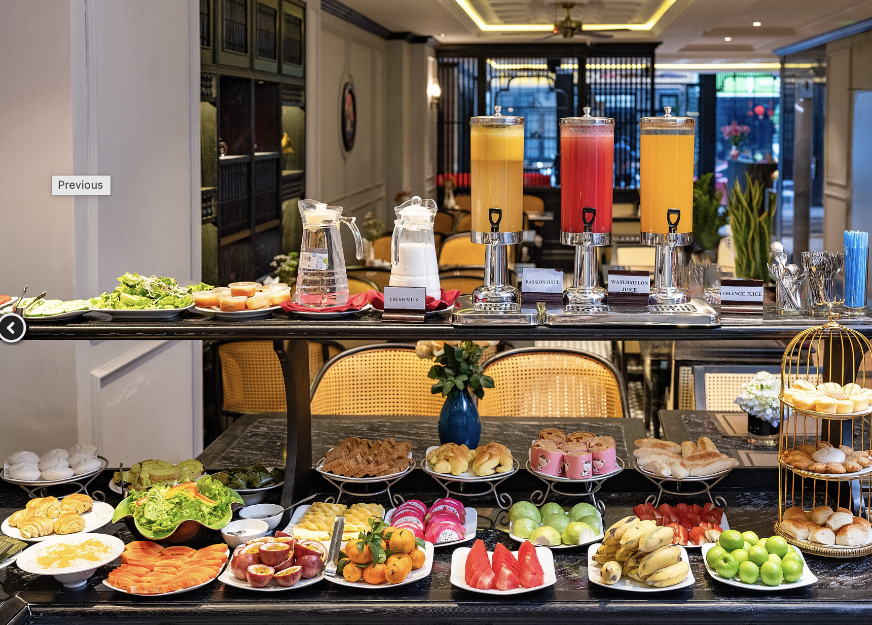 Nước ép quầy Buffet